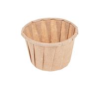 García de Pou - 250 unidades - Tarrinas Papel Plisado 30 Ml Ø4,2X3 Cm Natural Perg. Antigrasas