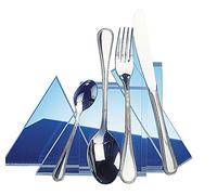 García de Pou 419.45 Cucharas de Postre Sevilla, 14.7 cm, Set de 12, Plateado