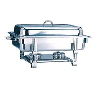 García de Pou 433.96 Chafing Dish Gastronorm 1/1 9 L, 63 x 35.5 x 27.3 Cm, Plateado