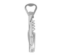 García de Pou 435.22 Abrebotellas Multiuso, 14 x 3.5 x 1 Cm, Plateado