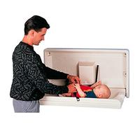 García de Pou 464.03 Mesa Cambia Pañales Horizontal Plástico, 39 x 84 x 44 cm, 1 unidades, Marfil