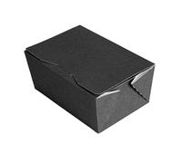 García de Pou - 50 Unidades - Cajas Ballotín 'Thepack' 375 G 230 G/M2 12,5X8X5,5 Cm Negro Cartón Ondulado Nano-Micro