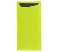 García de Pou bolsa cubiertos, Celulosa, Verde Anís, 11.2 x 22.5 x 30 cm, 100