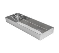 García de Pou Caja Para Buffet 'Artinox' 38,3X12,3X4 Cm Plateado Inox