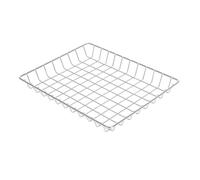 García de Pou Cestas Rectangulares 'Artinox' 23X18X2,5 Cm Plateado Inox