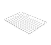 García de Pou Cestas Rectangulares 'Artinox' 30,5X20X2,5 Cm Plateado Inox