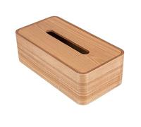 García de Pou Dispensador Pañuelos Faciales 26,5X14X8,5 Cm Natural Madera