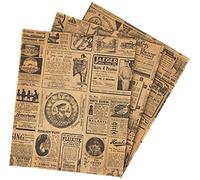 García de Pou Envoltorios Antigrasas para Hamburguesas Times, 34 G/M2, 28 x 34 cm, Set de 1000, Natural