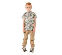 Garcia Kids Shirt Short Sleeve Hemd, Green Summer, 116 cm Boy's
