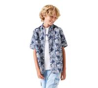 Garcia Kids Shirt Short Sleeve, Whale Blue, 176 Boy's