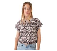 Garcia Kids T-Shirt Short Sleeve, Off White, 128 Girl'S