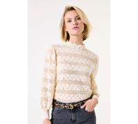 Garcia Ladies T-shirt Ls Whitecap Talla: S | Manga Larga Outlet | Mujer | Blanco