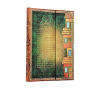 Garcia Marquez, One Hundred Years of Solitude (Embellished Manuscripts Collection) Midi Unlined Hardcover Journal (Elastic Band Closure)