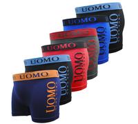 Garcia Pescara Hombres Retro UOMO9 Calzoncillos Bóxer Seamless Pant 6er Set M/L