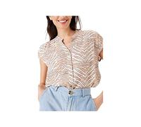 Garcia Shirt Short Sleeve Blouse, Sesame, M Women's