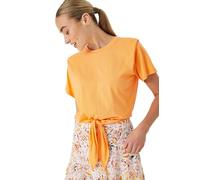 Garcia T-Shirt Short Sleeve, Tuscan, L Women's