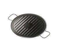 Garcima 11036 - Plancha grill esmaltada redonda 36cm