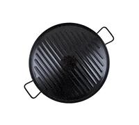 Garcima 11046 - Plancha grill esmaltada redonda 46cm
