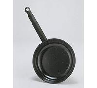 Garcima 20128 La Ideal_Sartén Poco Profunda esmaltada, 28 cm, Acero aleado, Negro