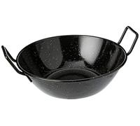 Garcima 5020006 Sartén Doble Honda con Asas Esmaltada 24 cm