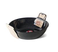 Garcima Paellera 5020010 honda esmaltada 32 cm negro