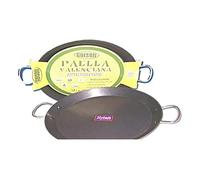 Garcima 74136 Paella Antiadherente de Acero Inoxidable, 36 cm, Plateado