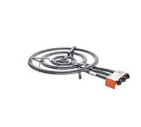 Garcima 76060 - Hornillo paellero, Gas plano l-60, 3 fuegos, Negro, 61 x 88,5 x 14 cm
