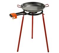 Garcima - Conjunto paellero Mod.400 + Paella 50 cm + Juego de Patas
