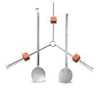 Garcima-FCDB-Kabra Kit de Accesorios para Paella Espumadera + Paleta Larga + salvamanteles