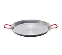 Garcima - LA IDEAL - Paellera valenciana para 16 personas, 55 cm, Gris