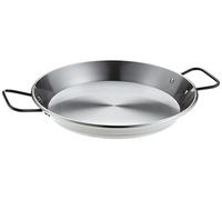 Paellera 04 raciones 030cm hierro pulido valenciana la ideal