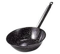 Garcima - Sartén Doble Honda Con Mango Esmaltada 24 cm.