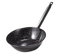 Garcima Sartén doble honda con mango Esmaltada 34 cm