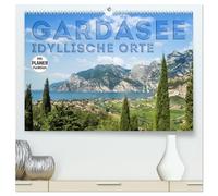 GARDASEE Idyllische Orte (hochwertiger Premium Wandkalender 2026 DIN A2 quer), Kunstdruck in Hochglanz: Reizvolle Ansichten rund um den Lago di Garda