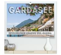 GARDASEE Idyllisches Limone sul Garda (hochwertiger Premium Wandkalender 2026 DIN A2 quer), Kunstdruck in Hochglanz: Malerische Ansichten