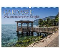 GARDASEE Orte am malerischen Ostufer (Wandkalender 2026 DIN A3 quer), CALVENDO Monatskalender: Impressionen aus Garda, Malcésine und Torri del Benaco