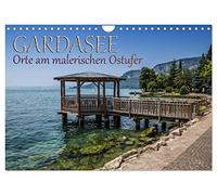 GARDASEE Orte am malerischen Ostufer (Wandkalender 2026 DIN A4 quer), CALVENDO Monatskalender: Impressionen aus Garda, Malcésine und Torri del Benaco