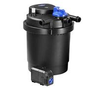 GARDEBRUK® Filtro de Presión para Estanques UVC 11W 2000L/h 16L 6000L Set Completo Jardinería Peces Acuario