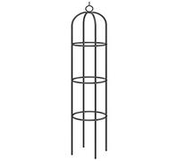 GARDEBRUK® Obelisco Rosas Enrejado Plantas Trepadoras 200x40cm Soporte Decorativo Jardín Columna Arco Rosales