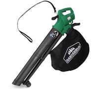 GARDEBRUK® Soplador de Hojas, Aspirador, Soplado 270km/h, Capacidad 13,2m³/min, Función Trituradora, 3en1 Bolsa, 45L, Herramienta Jardinería, 3000W, Sopladores Exteriores Potentes, Ligero