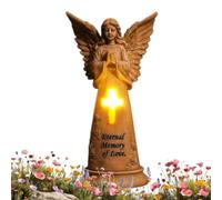 Garden Angel - Angel Statue Solar Lights Outdoor For Cemetery Grave