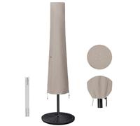 Garden Balsam Fundas para sombrilla de patio de 10 pies a 11 pies, impermeables y duraderas, cubiertas para sombrilla de mercado para exteriores con cremallera y barra