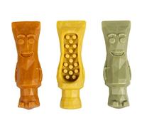 Garden Bites Fruity Tonya Toothpaste - Snacks Vegetarianos para Perros - Sin Gluten - Sabor a Fruta - Alimento Rico en Vitaminas, Calcio y Hierro - Pack de 270g - 3 Uds de 13,5cm - Duvo+