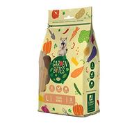 Garden Bites Vegan Bones - Snacks Vegetarianos para Perros - Sin Gluten - Premios y Aperitivos para Perros - Sabor Boniato - Alimento Rico en Vitaminas, Calcio y Hierro - Pack de 270g y 3 Uds - Duvo+