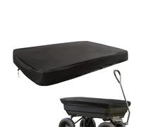 Garden Cart Cover, Waterproof Trolley Protector, Dustproof Oxford Fabric Canopy with Uv Shielding, Perfect for Lawn, Yard, Backyard, Patio, Barn, Porch, 149x94x15cm Black