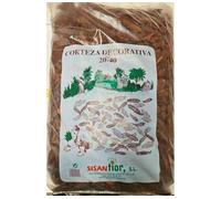 Garden Center Shop Corteza de Pino Sisanflor Varios tamaños | Mulching Decorativo Natural, Cubresuelos para Macetas, Jardín, Parterres y Plantas