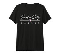 Garden City Kansas (Kansas) Camiseta Premium