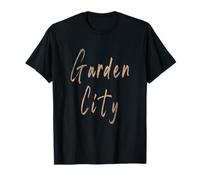 Garden City Utah Diseño Elegante Vintage Camiseta