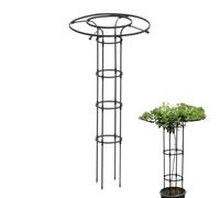 Garden Climbing Trellis - Vertical Metal Support Frame Tower | Vertical Metal Support Frame With Garden Climbing Design, Umbrella Gardening Trellis Tower For Flowers Houseplants Vines