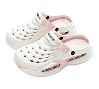 Garden Clogs for Women Men, Arch Support Clogs Summer, Lightweight Slip-On Garden Shoes, Quick-Dry Beach Sandals (Pink,37)